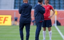 Bruno Bini : "Faire un gros match contre l'Allemagne, mais l'objectif reste le quart" Bruno Bini : "Faire un gros match contre l'Allemagne, mais l'objectif reste le quart"