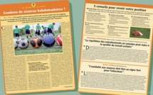 Combien de séances hebdomadaires ? Combien de séances hebdomadaires ?