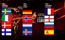 EURO 2013 - La FRANCE avec l'ANGLETERRE, la RUSSIE et l'ESPAGNE