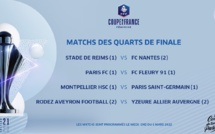 Coupe de France - Tirage au sort des quarts de finale : MONTPELLIER face au PSG Coupe de France - Tirage au sort des quarts de finale : MONTPELLIER face au PSG