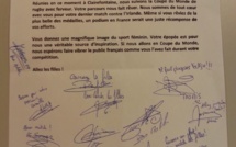 Bleues - "Allez les filles" : Soutien aux rugbywomen tricolores Bleues - "Allez les filles" : Soutien aux rugbywomen tricolores