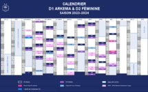 #D1Arkema - D2 - Le calendrier 2023-2024 présenté