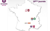 D1 (19e journée) - LYON repasse leader, ARRAS et ISSY relégués