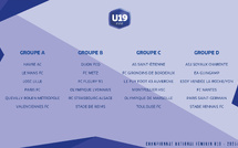 U19 - Les groupes de la phase 1 2025-2026 publiés