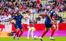 Bleues - Une victoire acquise en seconde période